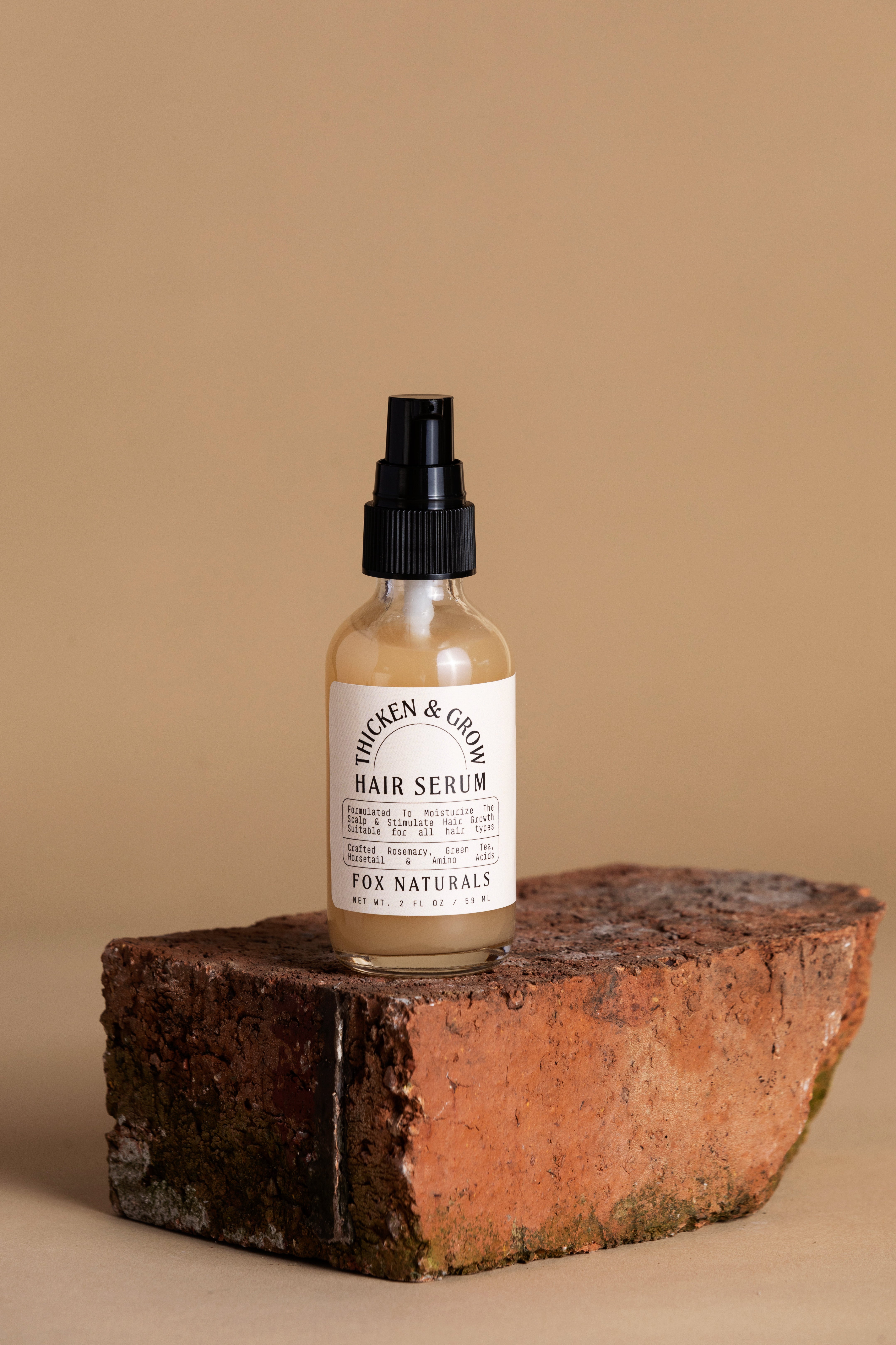 Thicken & Grow Hair Serum | Fox Naturals